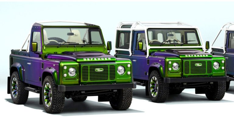 Someone Spent Over $1 Million On Four Defenders Whose Color Won’t Stay One Color