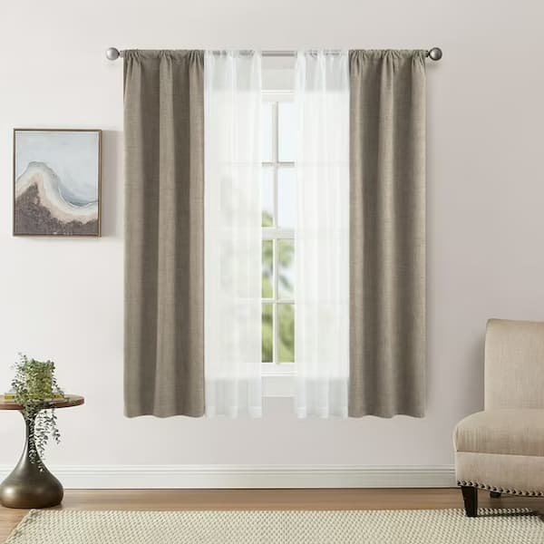 Blackout Curtain Deals at Walmart: 4-Panel Sets as low as $9, plus more!