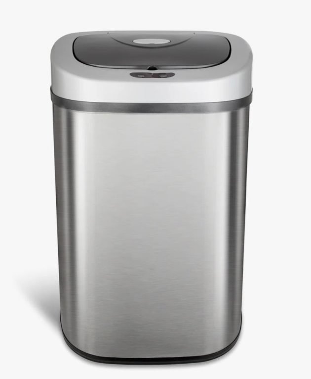 Nine Stars 21-Gallon Stainless Steel Motion Sensor Trash Can only $63.90 shipped (Reg. $126!)
