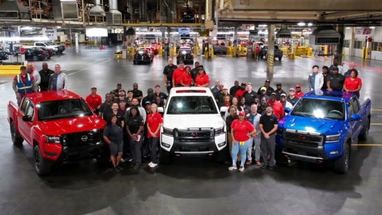 Nissan’s Mississippi Plant Just Built Its One Millionth Frontier