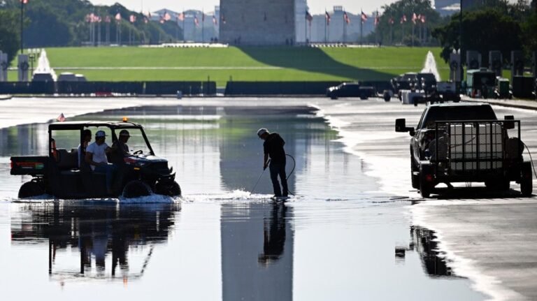 Trump's DC beautification fixation worries some Republicans as midterms loom