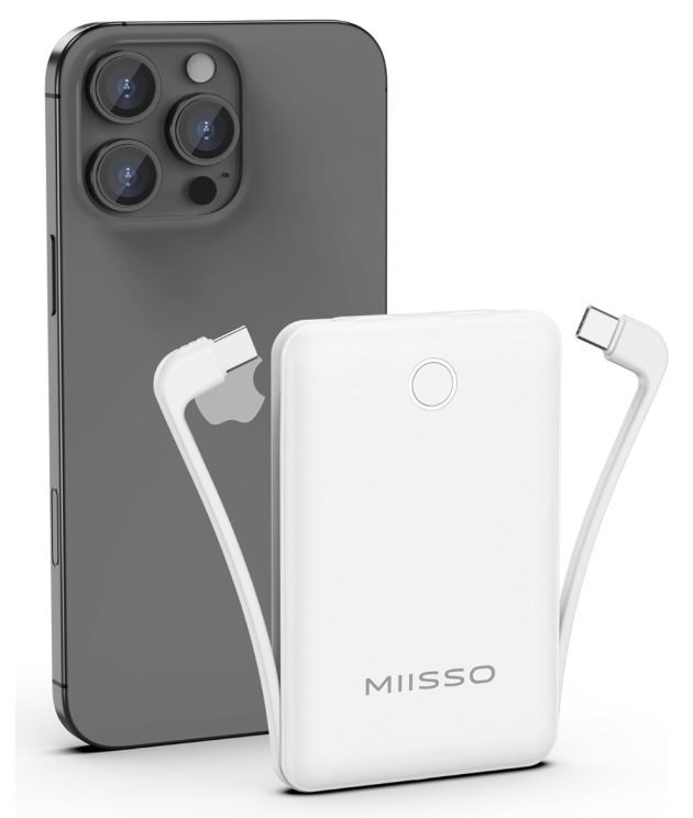miisso Slim Portable Charger only $12.99!