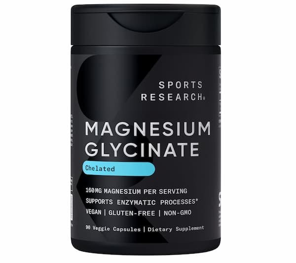 Sports Research Chelated Magnesium Glycinate 90-Count only $8.79 shipped {Prime Day Deal}
