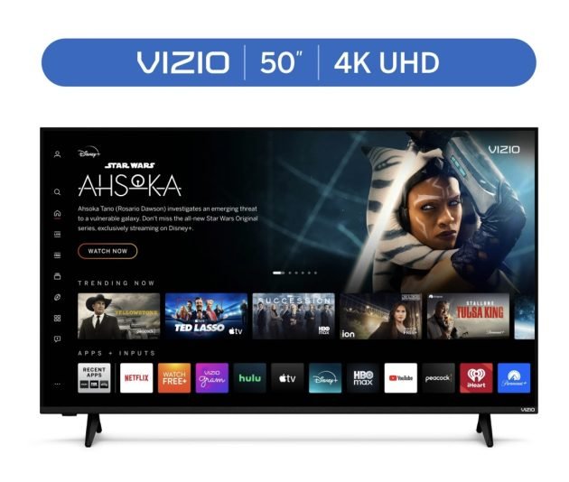 VIZIO 50″ Class 4K UHD LED HDR Smart TV only $138 shipped!
