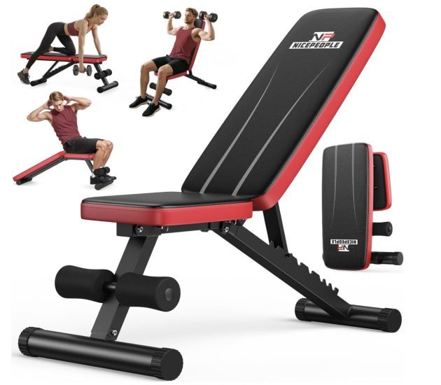 *HOT* Adjustable Weight Bench only $37.99 shipped!