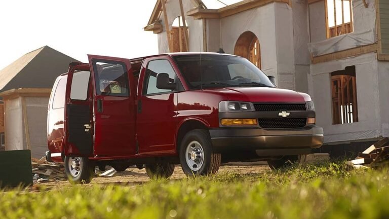 Chevrolet Express And GMC Savana Recall Warns Vans Could Move Unexpectedly
