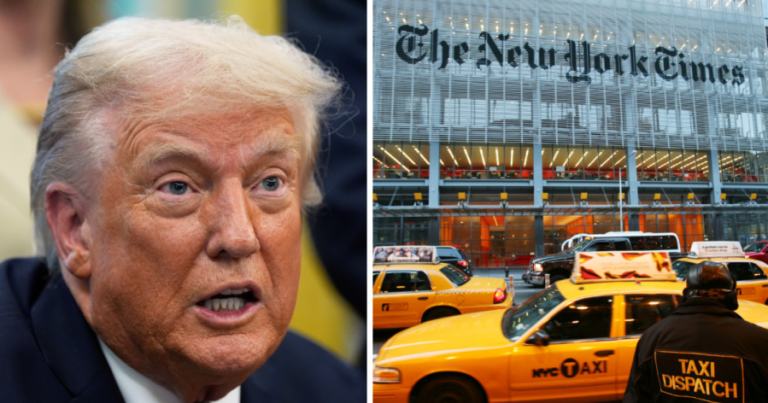Trump renews threat to New York Times over Iran coverage