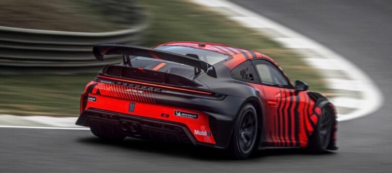 Porsche Unveils 2027 911 GT4 R Race Car