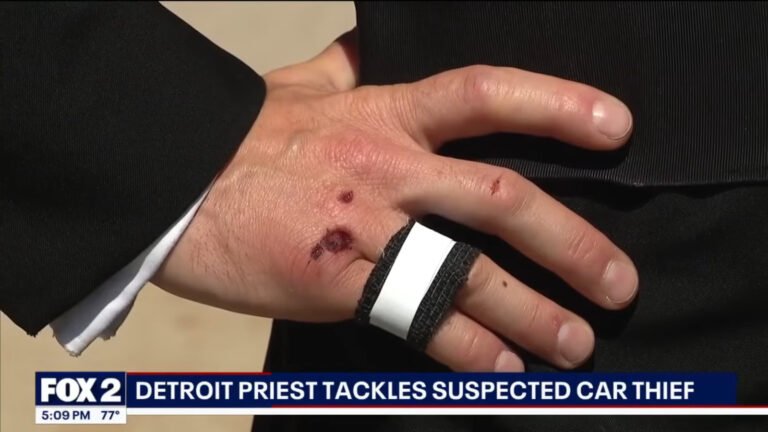 Detroit Priest Punches Teen Driver Attempting To Flee Scene Of A Crash