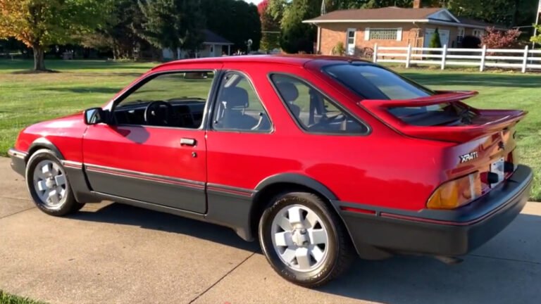 The Merkur XR4Ti Was Ford's Federalized Sierra, But Its Awesomeness Couldn't Save It