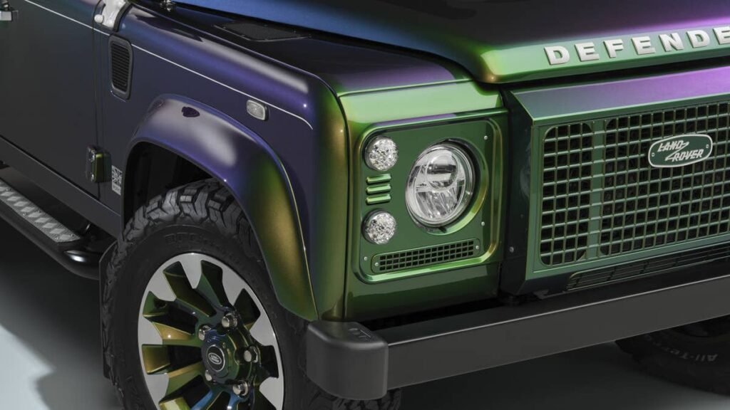 One Buyer Commissioned Four Colour-Flipping Classic Defender V8s