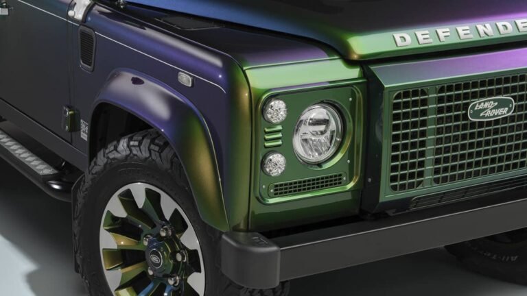 One Buyer Commissioned Four Colour-Flipping Classic Defender V8s
