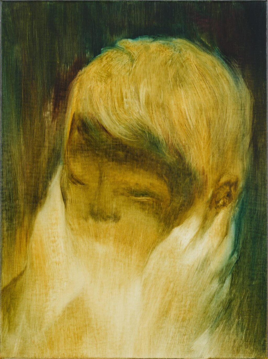 Phantasmic Figures Grapple with Their Doubles in Xie Lei’s Dreamy Oil Paintings