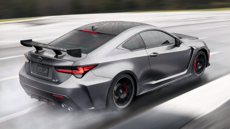 Why The Lexus RC F Track Edition Is A Future Collector Car