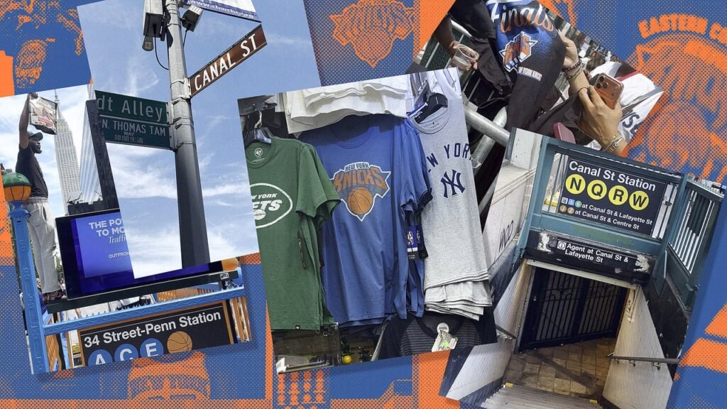 A trip to the center of Knicks merch mania
