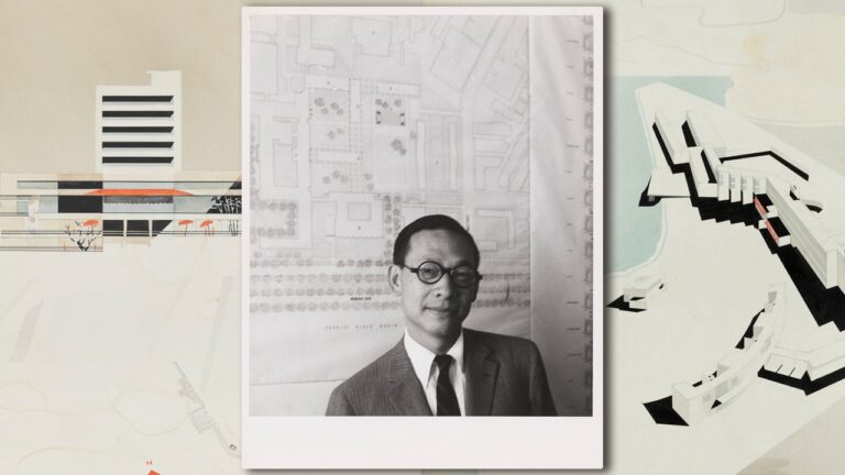 Peek inside the archives of a titan of 20th century architecture