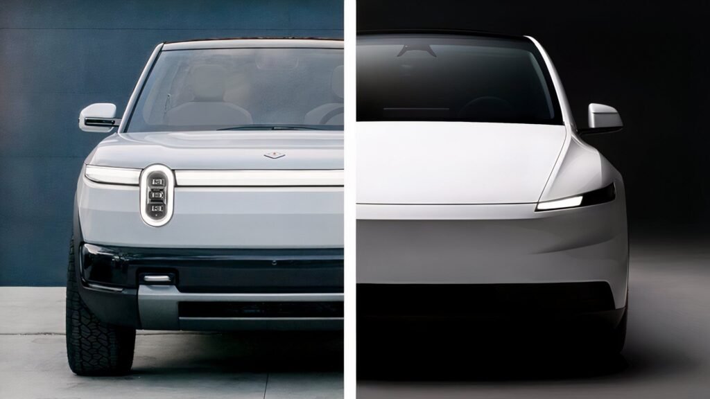 All The Ways The Rivian R2 Performance Beats Tesla's Top Model Y