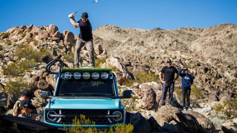 How Ford Broncos Became the Ultimate Golf Carts in the Desert