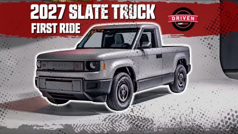 First Ride: The 2027 Slate Truck Feels Like The Real Deal