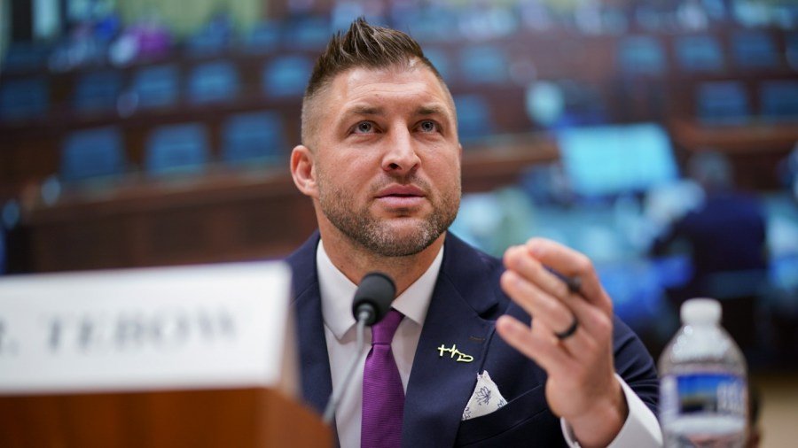 Tim Tebow says he’s not interested in running for office as he takes on human trafficking