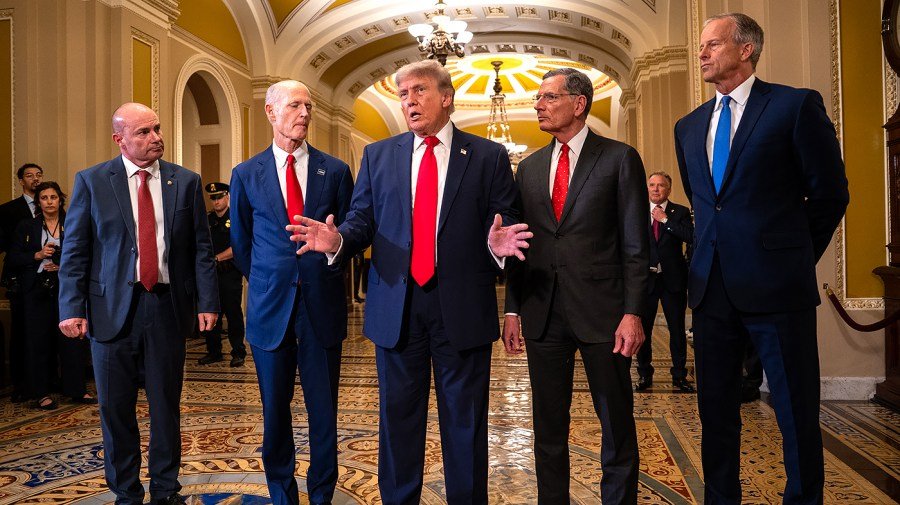Senate GOP gets back in line with Trump over the Iran war