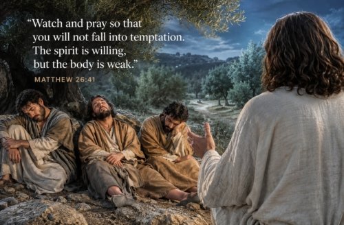 Watch and Pray – Matthew 26:41