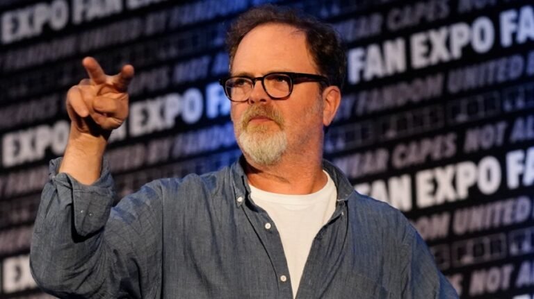Rainn Wilson knocks 'hypocrisy' from Democrats, Republicans over Platner tattoo