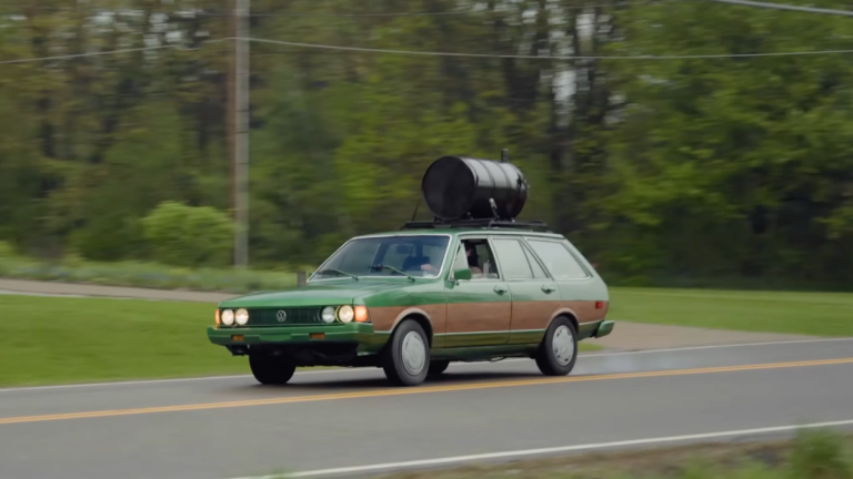 This Old VW Diesel Is Crossing America On Used Cooking Oil