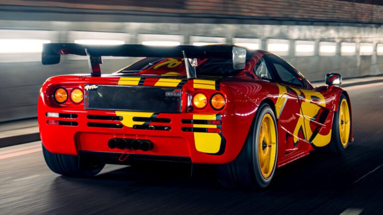 This Rock Legend’s McLaren F1 GTR Was Crashed Twice And Could Still Clear $35 Million