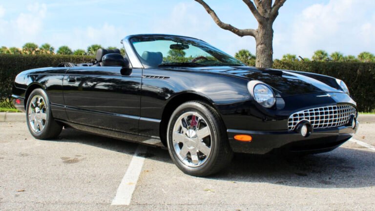 This 15-Mile Ford Thunderbird Has Been Sitting Since 2002 And Costs Half What It Did New