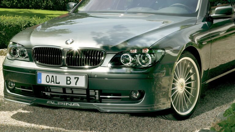 Alpina's Hand-Built 500-HP Supercharged 7 Series Is Extremely Ugly, But Super Cheap