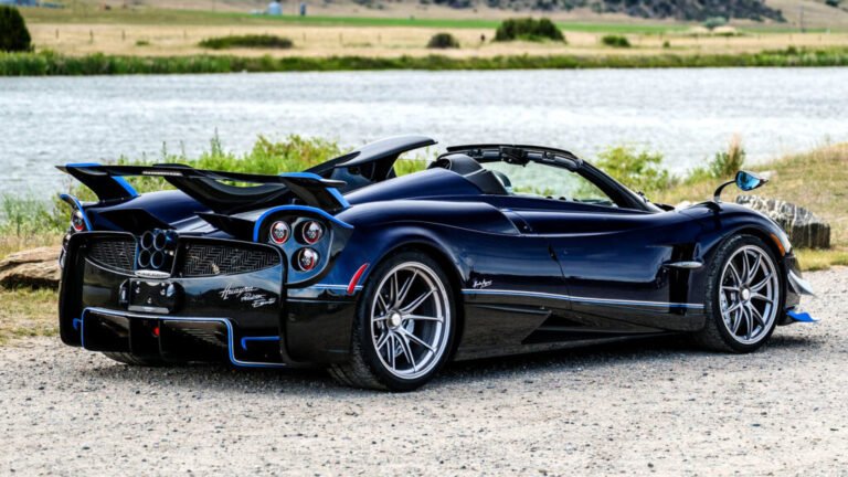 This Is The World’s First Huayra Roadster With A Third Pedal
