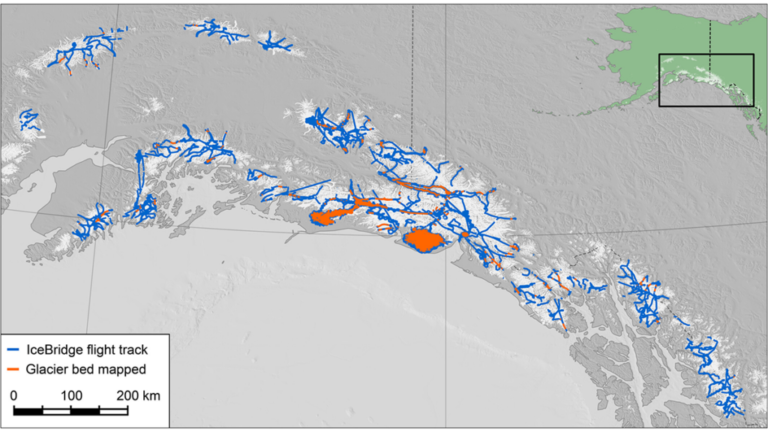 The Largest Ice Thickness Survey of Alaska’s Glaciers