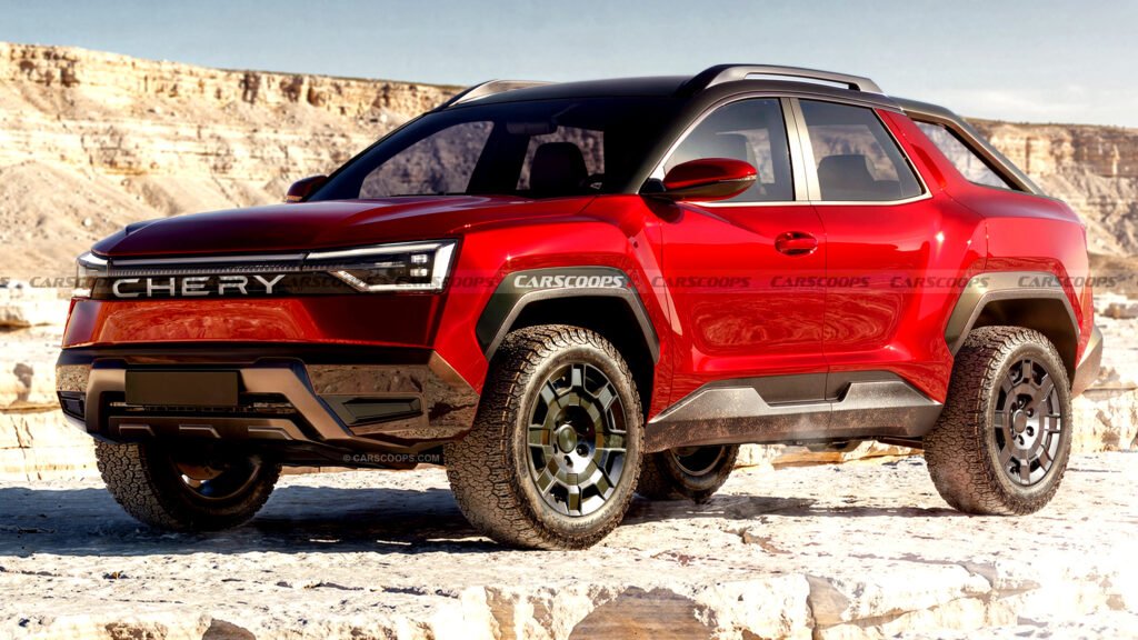 Chery Patents Reveal A Compact Pickup That Could Take The Ford Maverick Formula Global