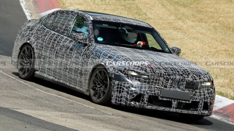 Next BMW M3 Hits The Track With ICE-Power And A Bold New Look
