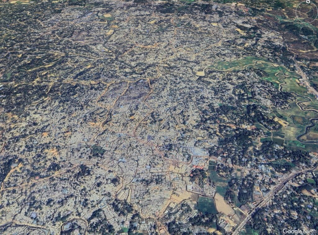 Fatal landslides at the Rohingya refugee camps in Bangladesh