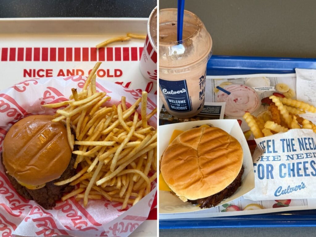 I ordered the same meal at Freddy's and Culver's. Both offered value, but only one Midwest favorite dominated every category.
