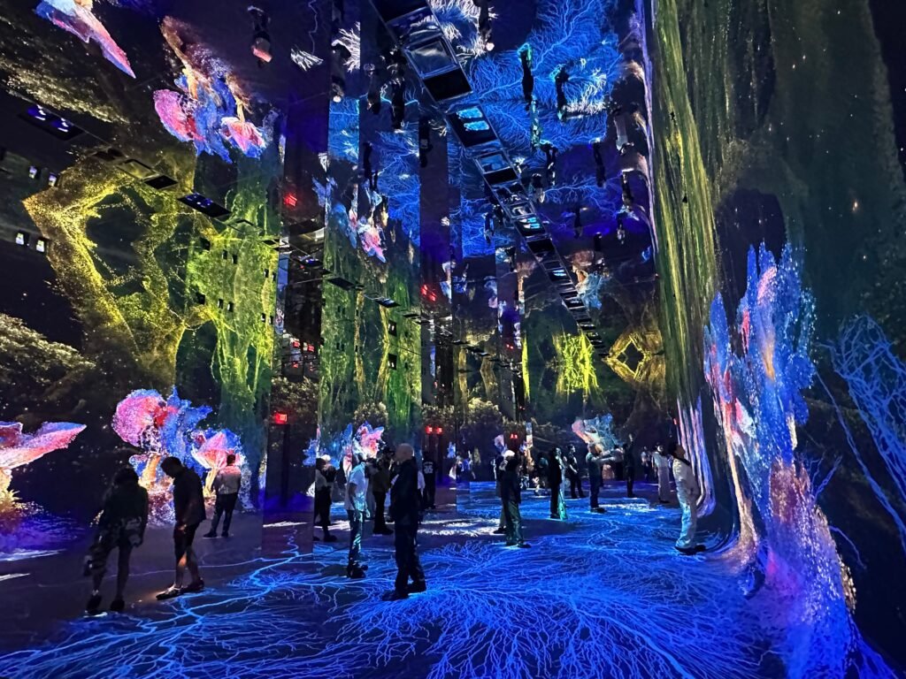 I visited the 'world's first' AI art museum. It was dazzling, strange, and more thought-provoking than I expected.