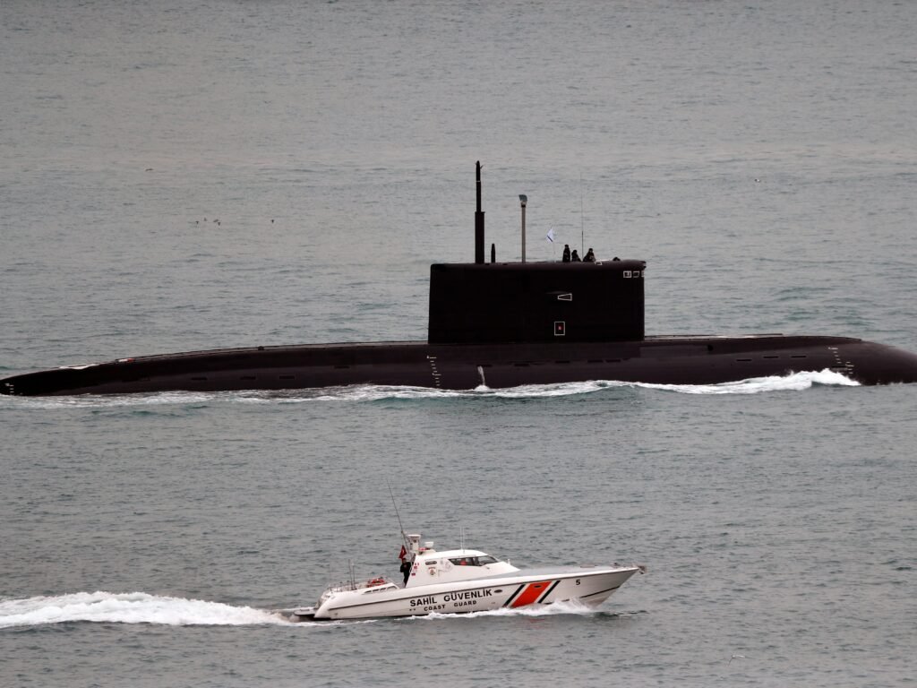 Russia equipped its submarines with anti-drone cages to protect against Ukraine's deep strikes, Western intel says