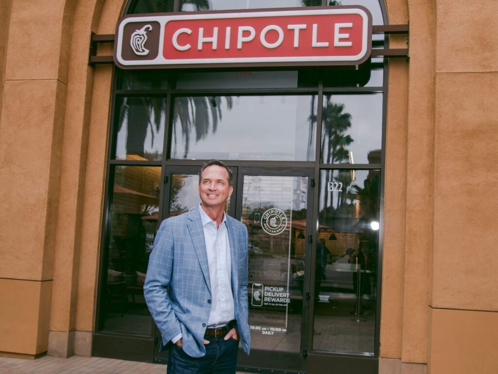 I'm the COO of Chipotle. I visit a dozen locations every week and sample food all day long.