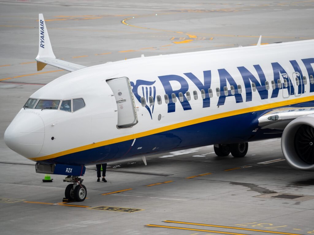 A Ryanair passenger was injured when a cabin window 'dislodged' in midair