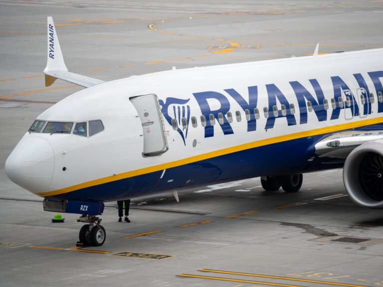 A Ryanair passenger was injured when a cabin window 'dislodged' in midair
