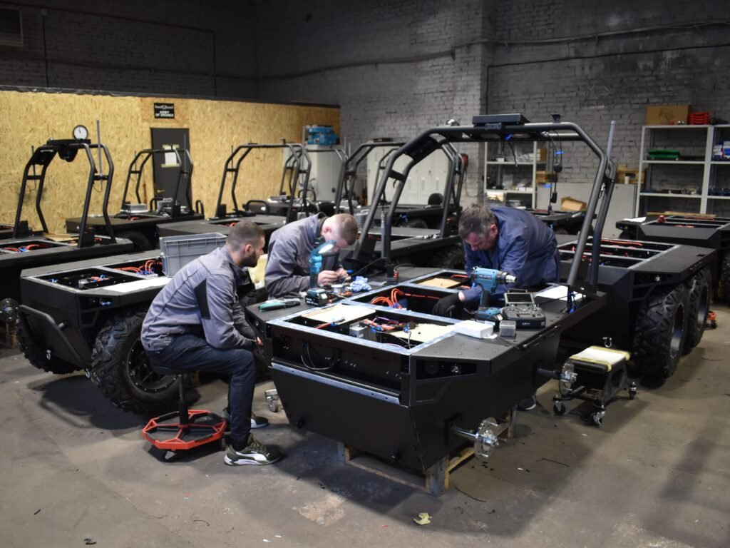 Inside Ukraine's war robot revolution