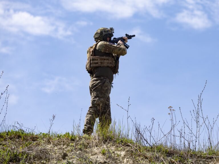 Ukrainian special operators are changing how they assault enemy trenches. Someone always has to 'watch the sky.'