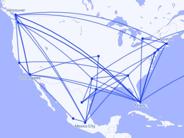 Mapped: How FIFA's president criss-crossed North America on a private jet to watch over 40 World Cup games in 39 days