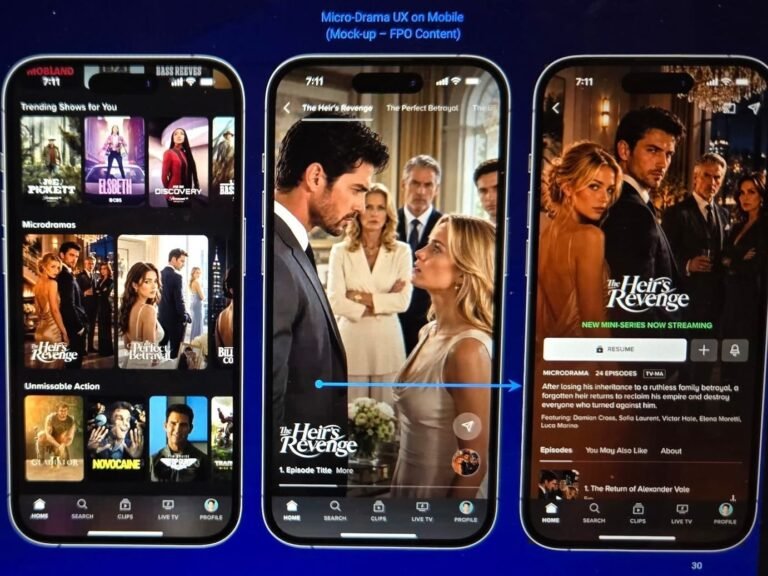 Paramount+ is moving into micro dramas as Hollywood falls in love with short video