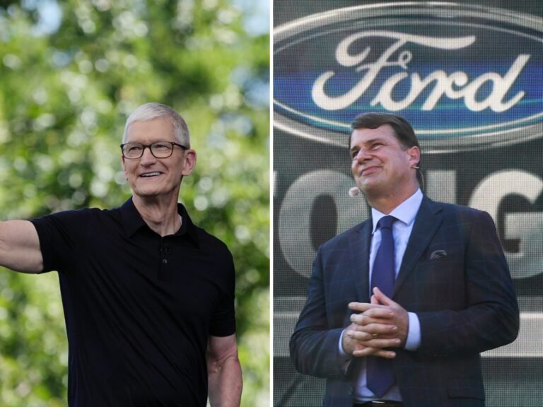Ford's next generation of EVs will have Apple built into their brains