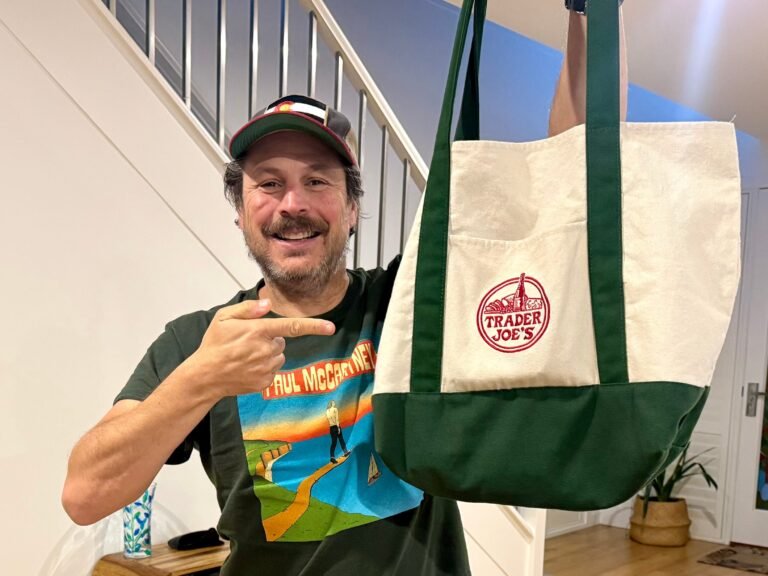 I shop for Trader Joe's viral $3 and $4 canvas bags whenever I'm in the US — then sell them for a profit back home