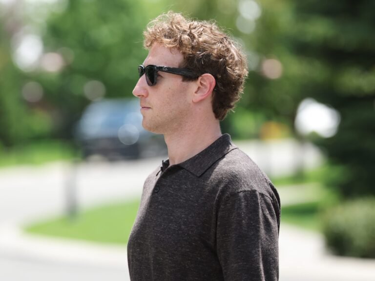 These charts show how the number of Big Tech employees is changing as companies embrace AI