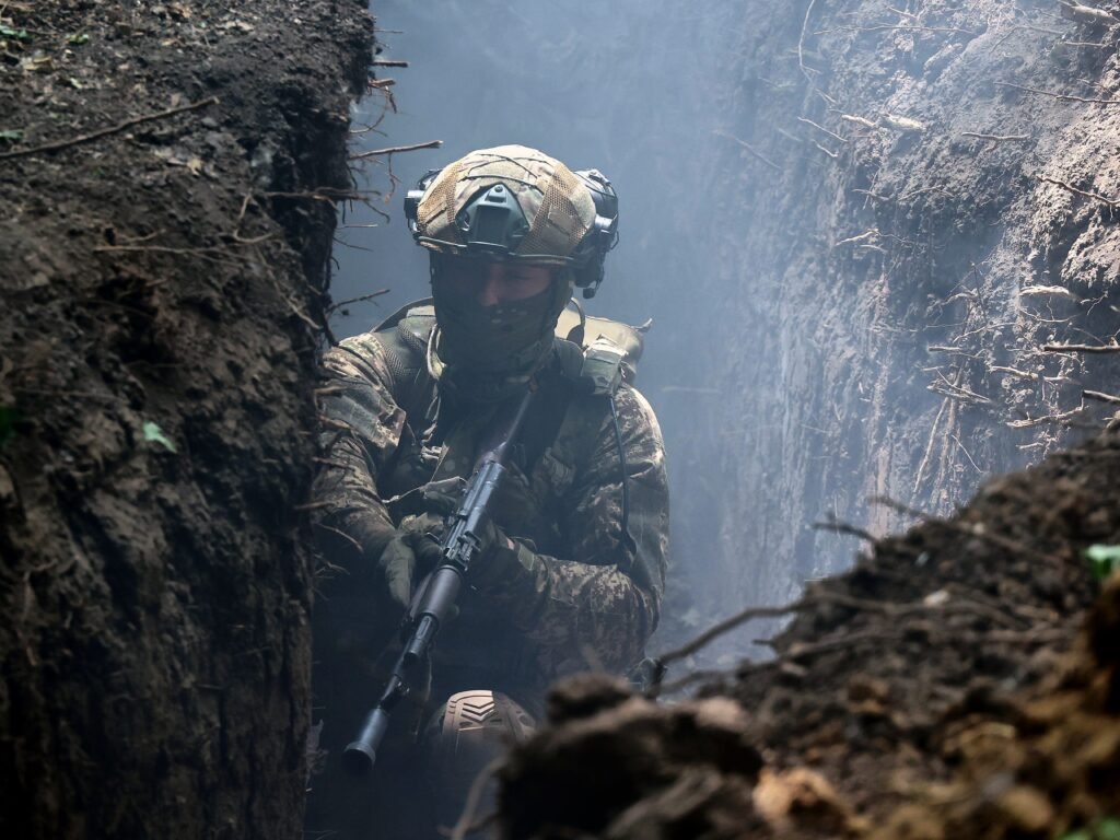 Ukrainian soldier says the drone-filled 'zero line' is so dangerous that troops sometimes have to wait a week just to move 300 meters